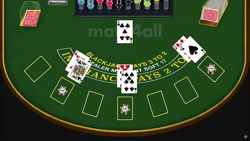 blackjack chơi tối đa mấy người